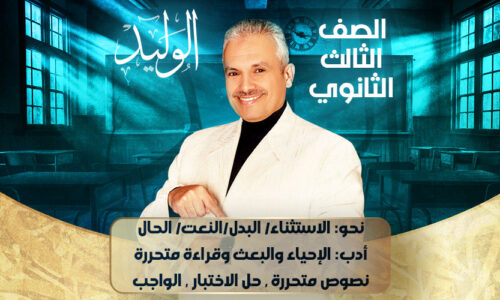 الحصة 41 -نحو: الاستثناء/ البدل/النعت/ الحال أدب: الإحياء والبعث وقراءة متحررة نصوص متحررة  حل الاختبار الواجب  – ثالثة ثانوي